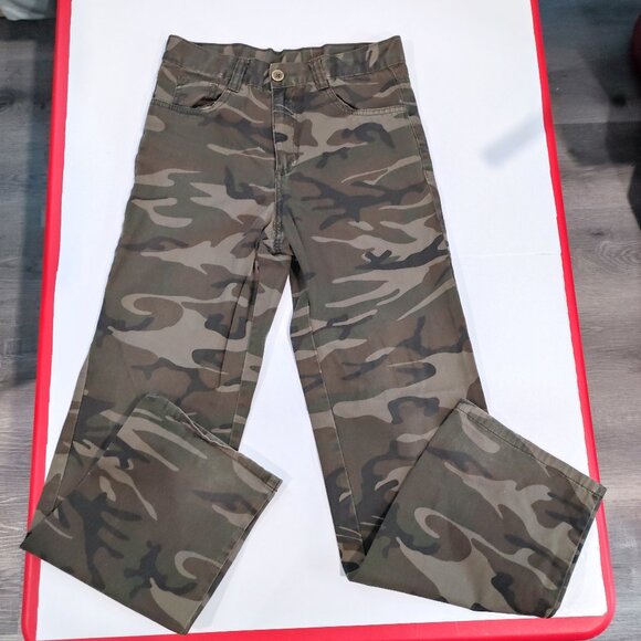 London Blues cotton pants camouflage boys size 8 - Picture 1 of 11